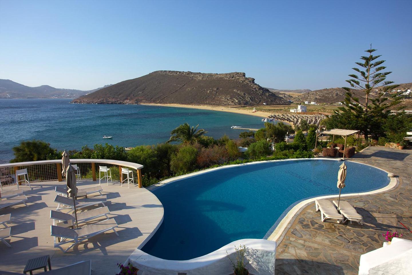 فندق Albatros Club Mykonos بانورموس ميكونو المظهر الخارجي الصورة