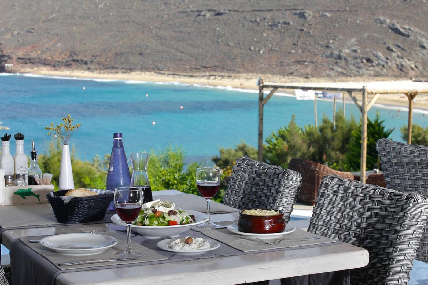 فندق Albatros Club Mykonos بانورموس ميكونو المظهر الخارجي الصورة